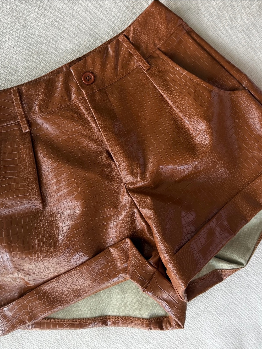 Superdown Dominica Python Shorts - Picture 5 of 6